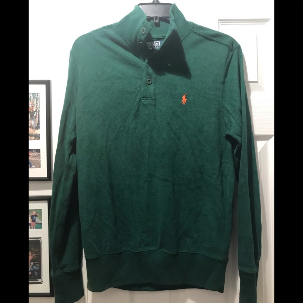 Polo Green Pullover Size Small